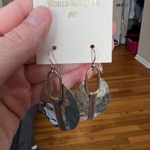 World Market earrings